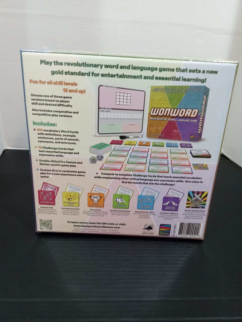 Brain-Boosting Word & Language Game - Multicolor - Picture 2 of 2